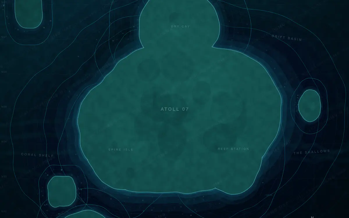 Ocean survey backdrop (demo)